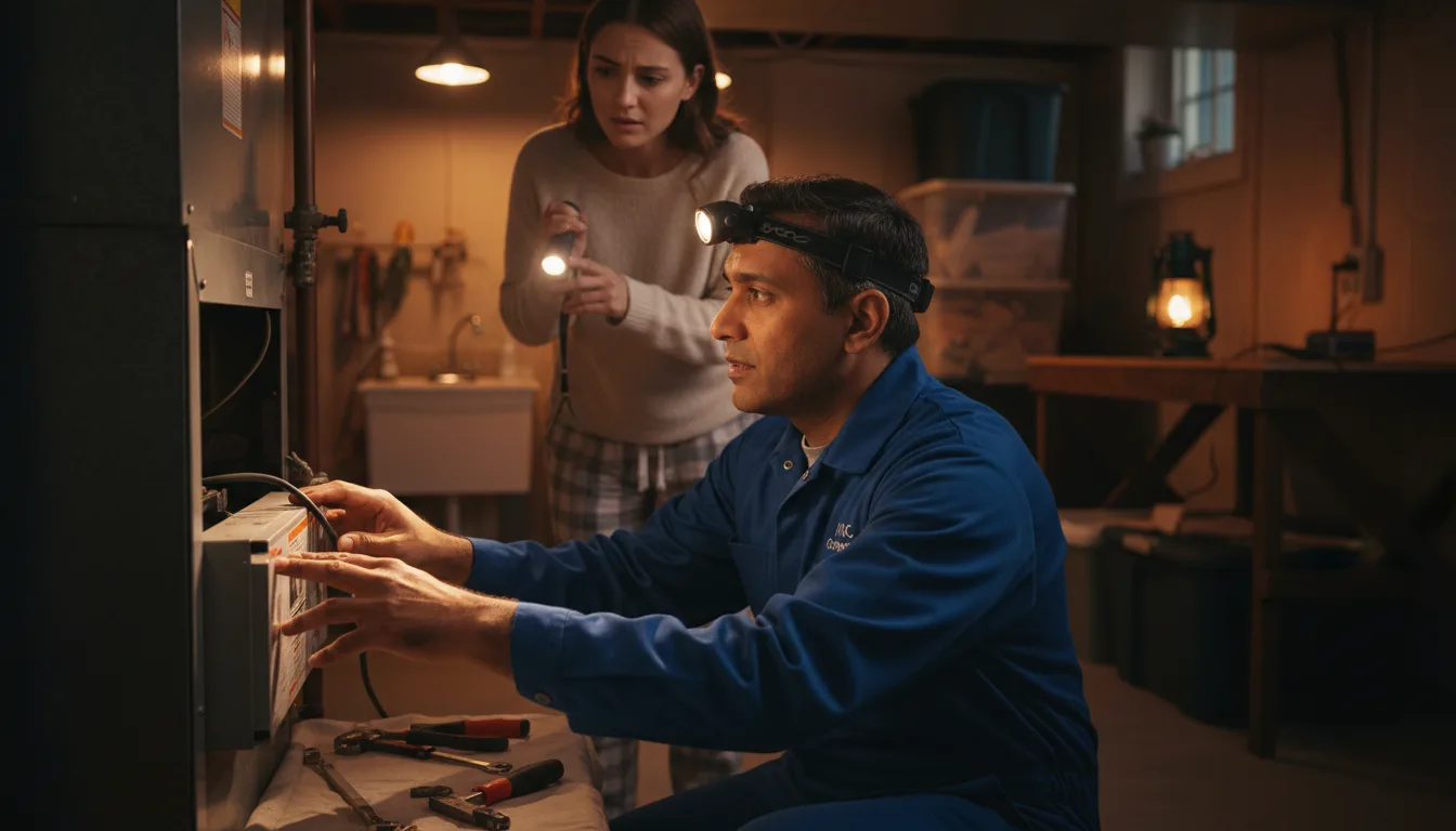 Emergency HVAC Repair in Fairmount, IN near me · HVAC